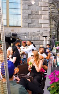 Have Your Next Patio Party at Alibi | Alibi Bar & Lounge | Cocktail Lounge at The Liberty Hotel, Boston, MA