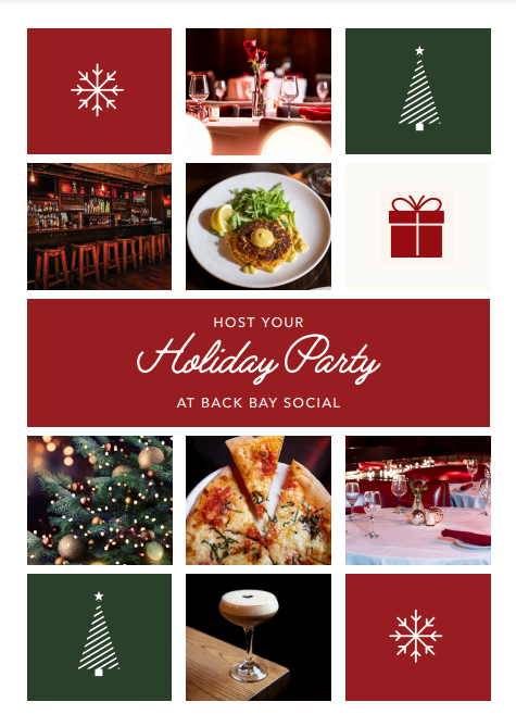 Spend the Holidays Here at Back Bay Social