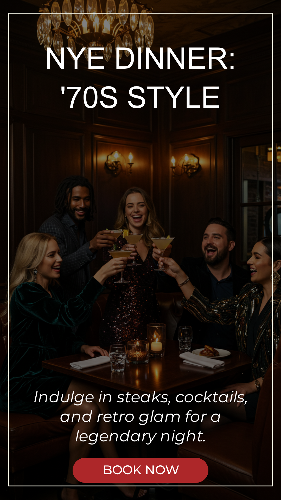 NYE in Back Bay: Your 70s Outfit + Plan, From Dinner to Disco | Back Bay Social