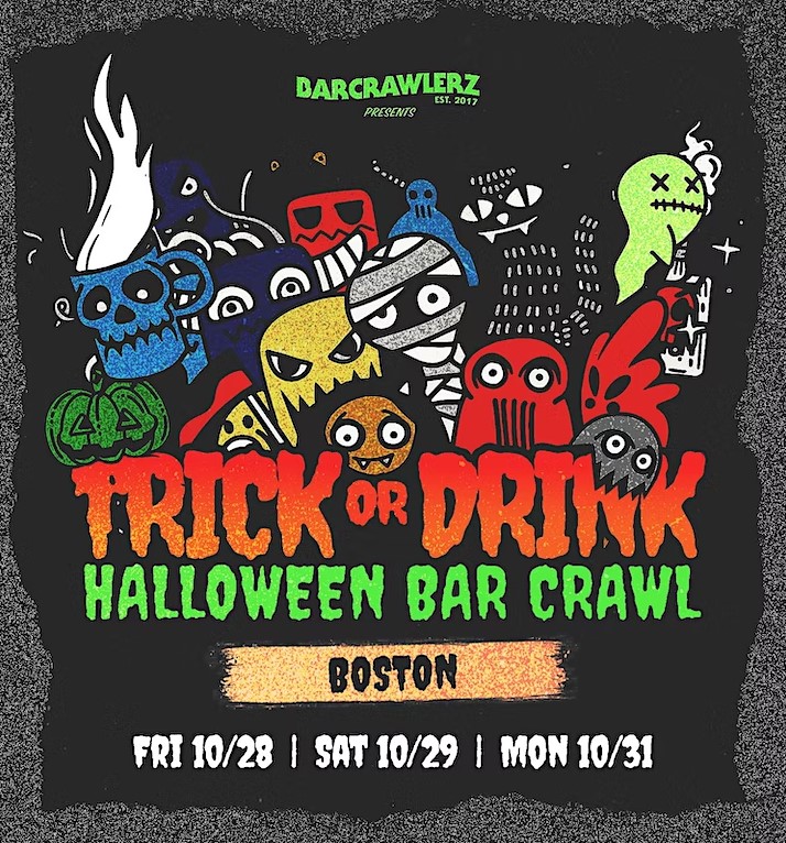 Trick or Drink: Boston Halloween Bar Crawl at Back Bay Social | Back Bay Social | Back Bay's Neighborhood Hangout