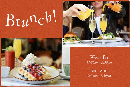 Brunch on Wednesday Through Sunday at Sonsie | Boston, MA