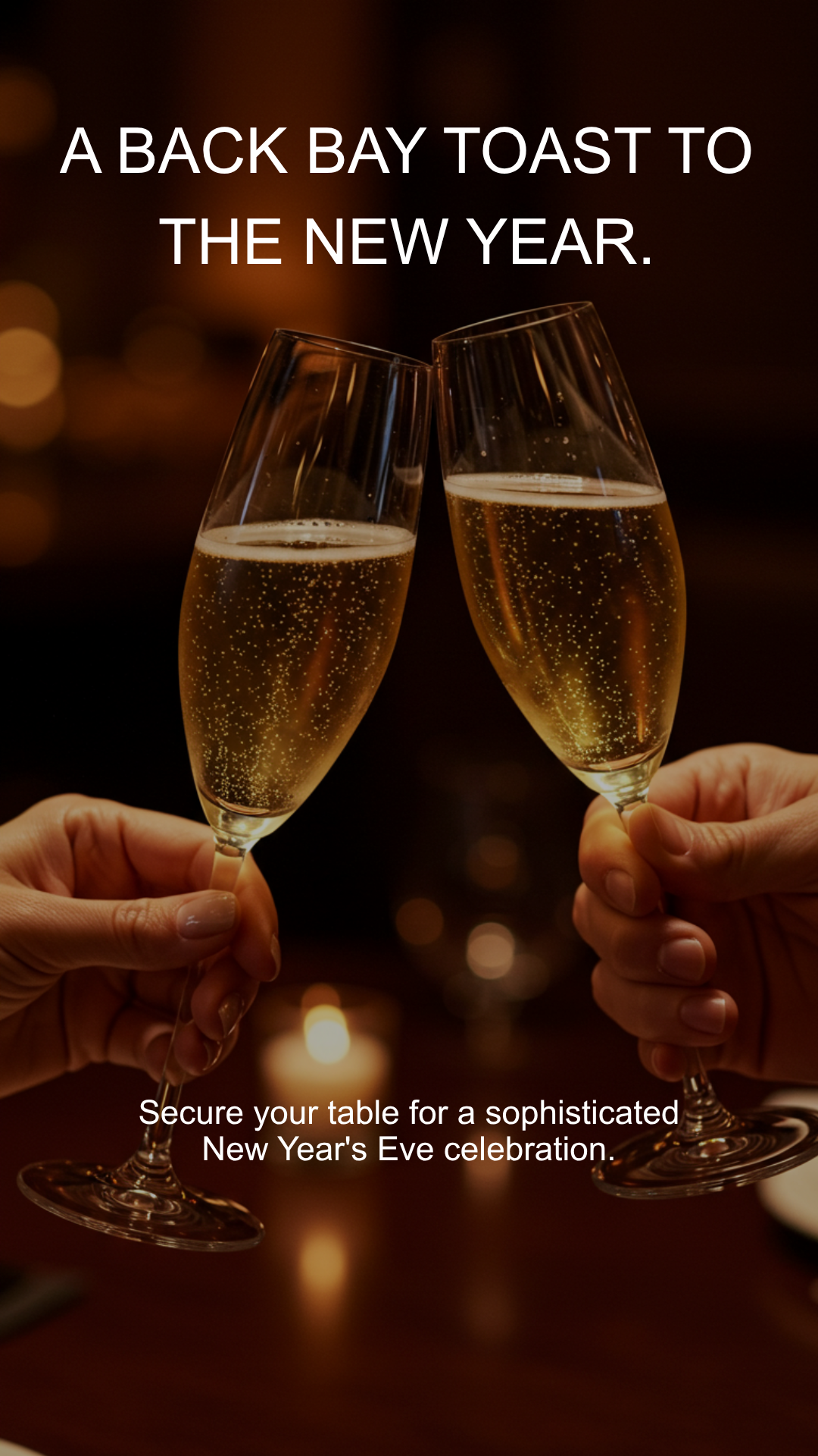 New Year’s Eve on Newbury Street: A Sophisticated Night at Sonsie