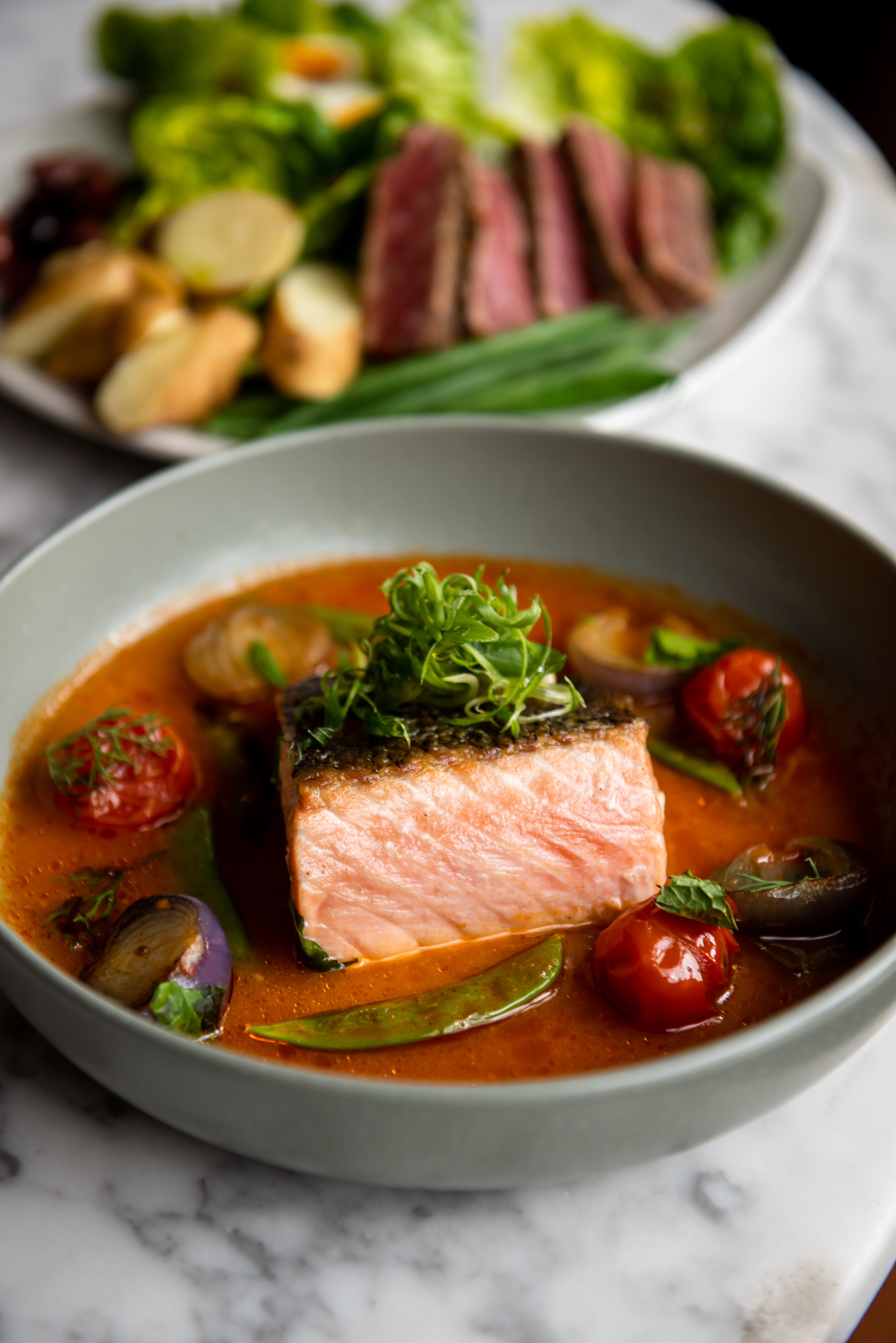 The Best Fresh Salmon in Back Bay | Sonsie
